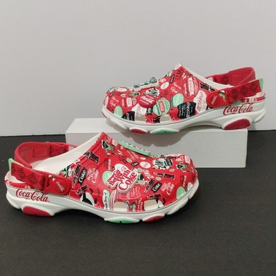 Crocs X Coca Cola All Terrain Clogs Men's 9 Women's 11 Limited Edition NWT