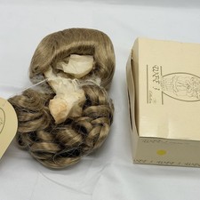 Wee 3 MARYANNE Doll Wig SIZE 12-13.5 Blonde Long WAVY Loose Curls Bangs