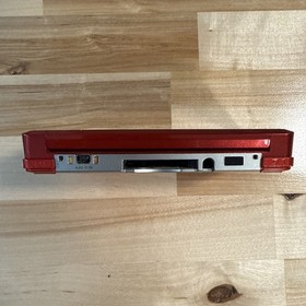 Flare Red Nintendo 3ds With 2GB SD Card Fully Tested And Working W/ Charger 🔥