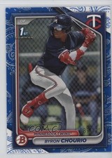 2024 Bowman Prospects Blue Pattern /125 Byron Chourio #BP-129 17kh