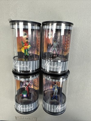 Batman The Animated Series Miniature Warner Bros Classic Collection Lot of 4