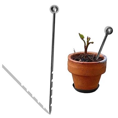 10'' Soil Probe for House Plants Stainless Steel Garden Soil Sample Probe No