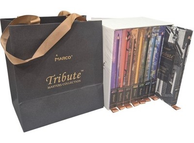 Marco Tribute Professional Art Collection   Set of 80 Colored Pencils