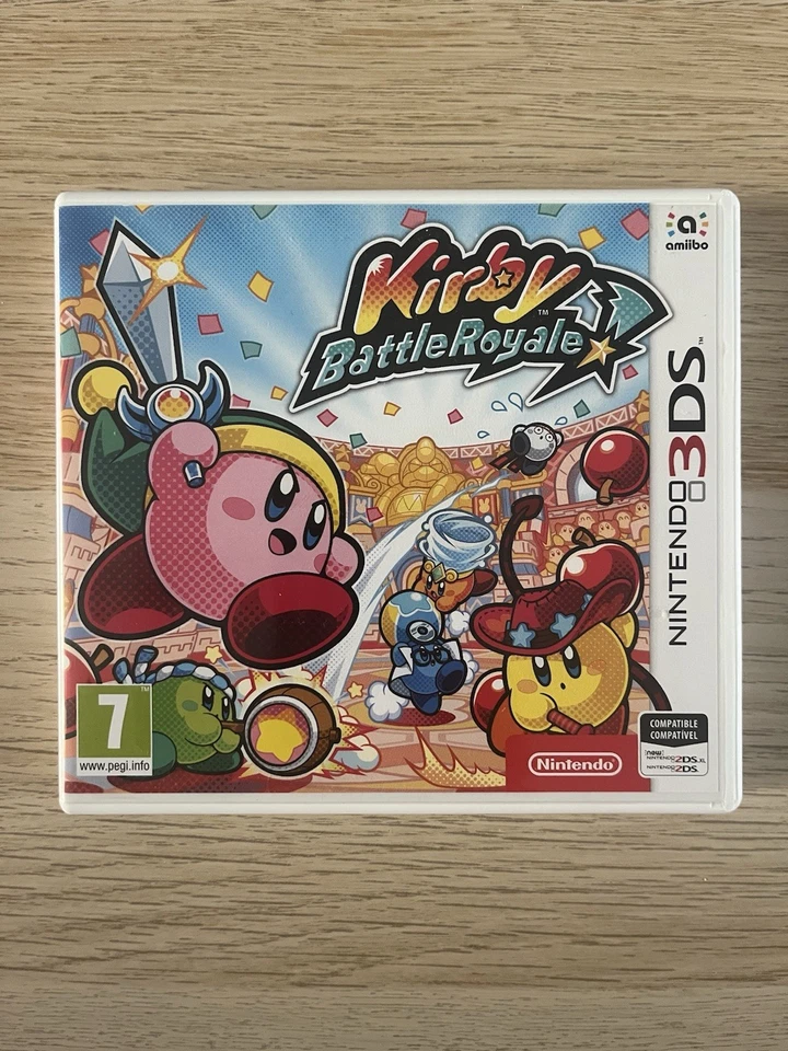 KIRBY BATTLE ROYALE PARA LA NINTENDO 3DS PAL ESPAÑA USADO EN BUEN ESTADO, foto 1 de 4