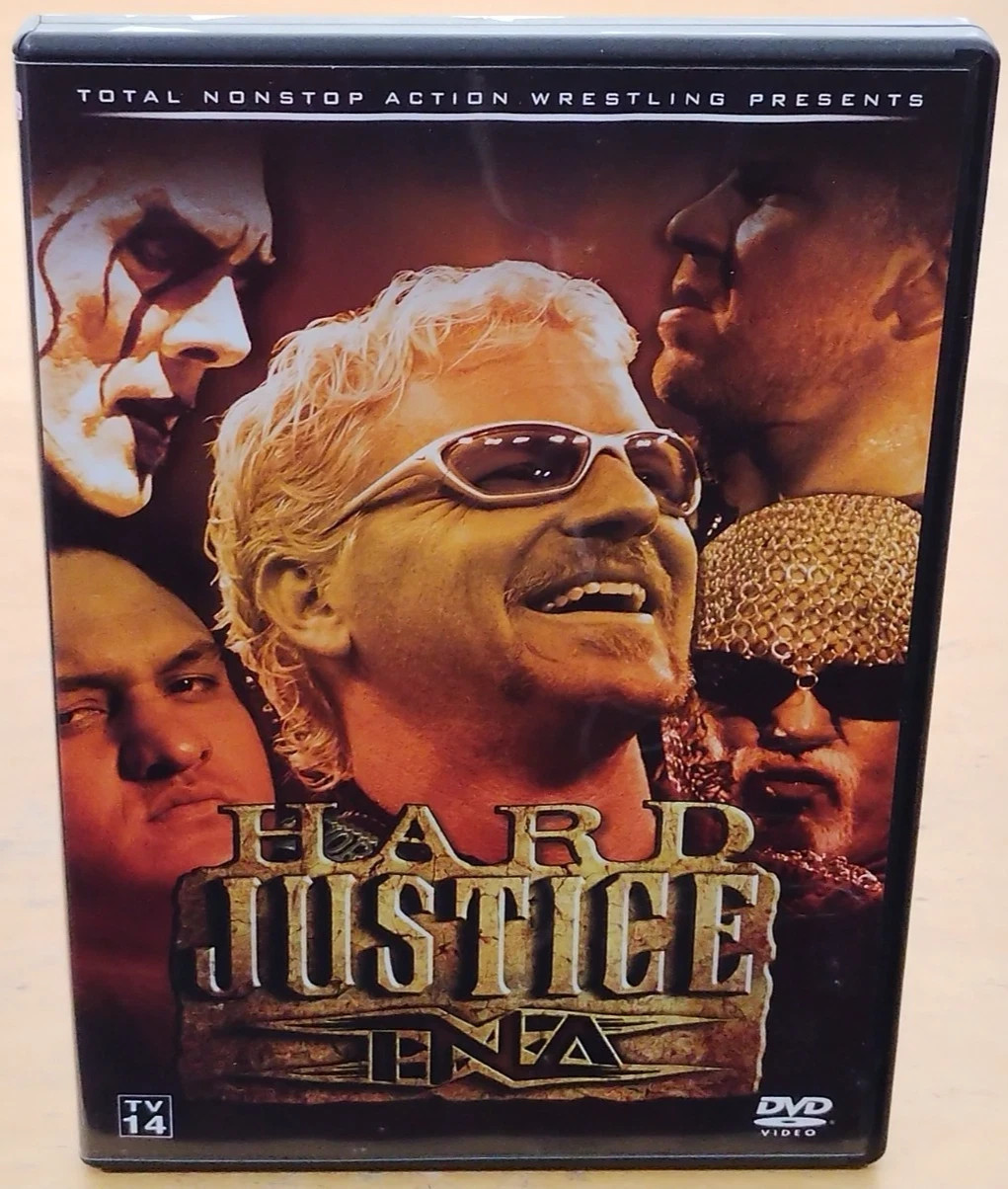 TNA Impact Wrestling - Hard Justice 2006 DVD In Mint Condition