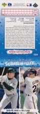 Mark McGwire / Will Clark 1993 Upper Deck Fun Pack #AS3 All-Star Scratch-Off