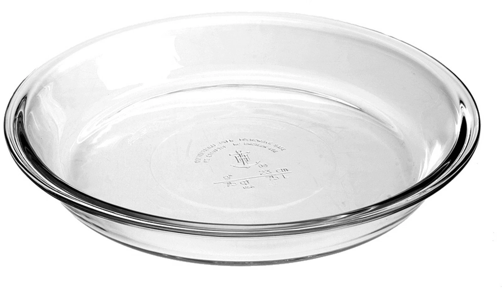 67301L11 Glass Pie Dish, Set of 2