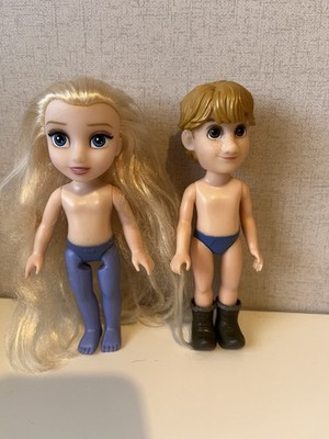 Elsa & Kristoff Kleinkind Puppen - Disney Frozen ohne Kleidung