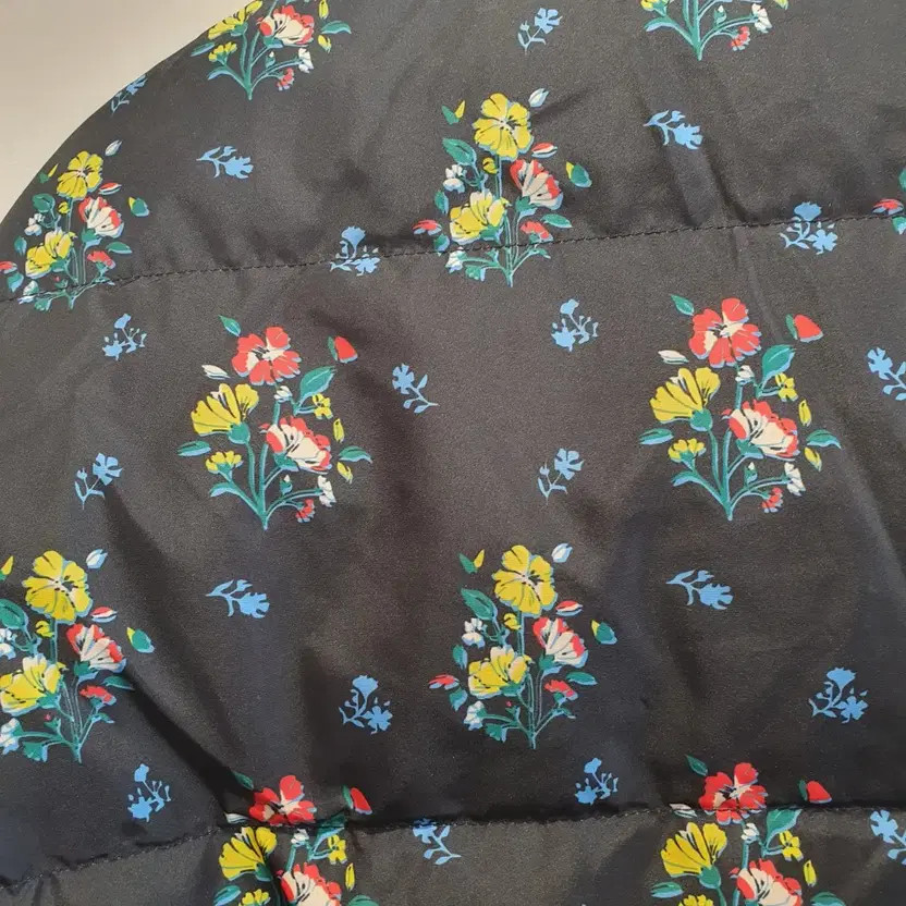 Vintage Flower Pattern Down Padding Jacket for Wo… - image 2