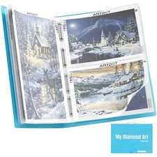 Diamond Painting Kit Storage Book with 13 Pockets