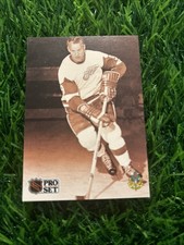 1991-92 Pro Set #344 Gordie Howe Detroit Red Wings Mr Hockey H13