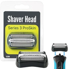 Series 3 32B Replacement Shaver Head, Compatible with S3 Razors 301S, 310S, 320S