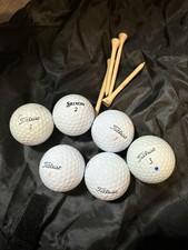TITLEIST , SRIXON, AVX 6 GOLF BALLS