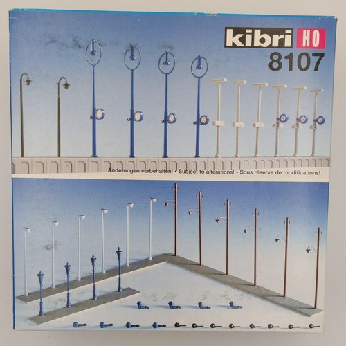 Kit de luces de estación de tren Kibri 8107 HO (no funciona) | Zustand: New