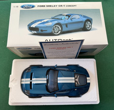 AUTOart Ford Shelby GR-1 Concept Performance Diecast Model Car 1:18 Blue / White