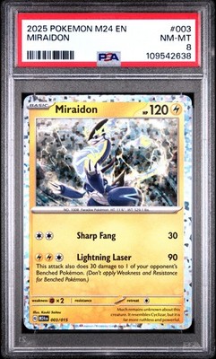 miraidon mcdonalds pokemon card Pokémon x McDonald's Happy Meal 2025 Toy Encased in a durable acrylic holder to highlight the vibrant artwork of this fan Miraidon 003/015 McDonald's 2024 Holo