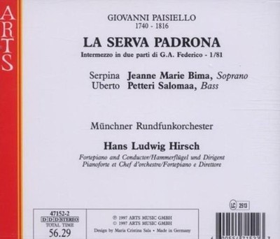 Paisiello: La Serva Padrona