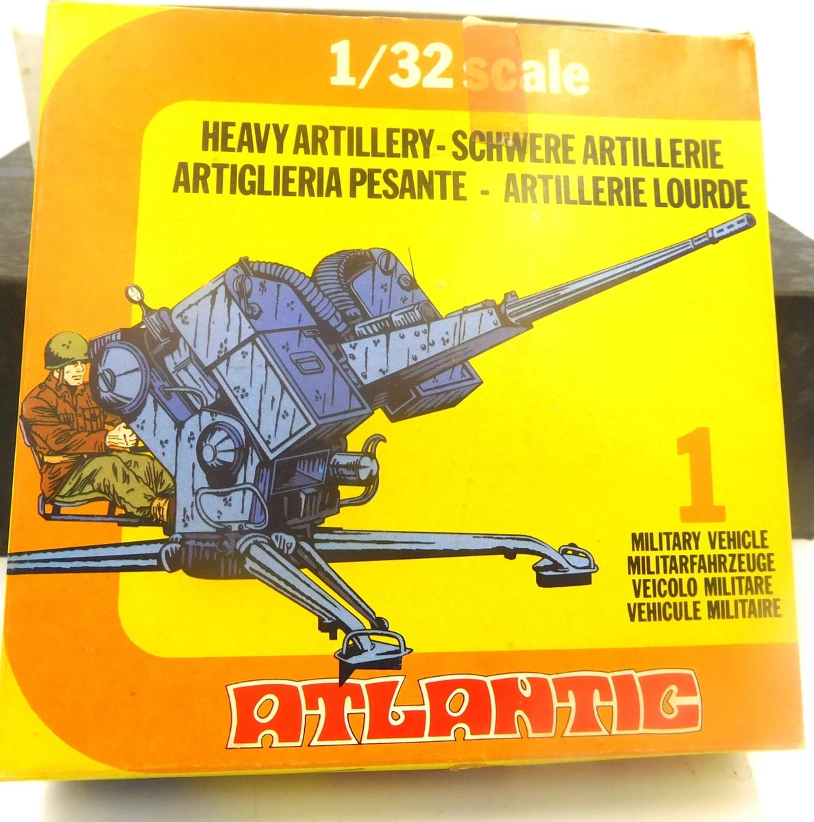 Atlantic 1/32 – Figurine échelle 60mm – Neuve