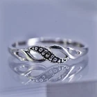 Size 8.5, vintage Sterling 925 silver handmade band ring with marcasite