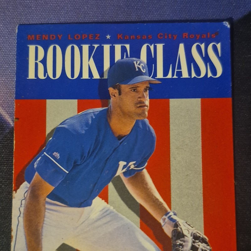 Upper Deck Mendy Lopez #427 Kansas City Royals Rookie Class 1996