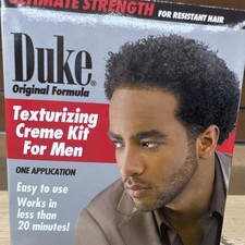 Duke Original Formula Texturizing Creme Kit for Men Resistant Hair