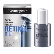 Neutrogena Rapid Wrinkle Repair Retinol Face Oil, Daily Anti-Aging Face Serum to