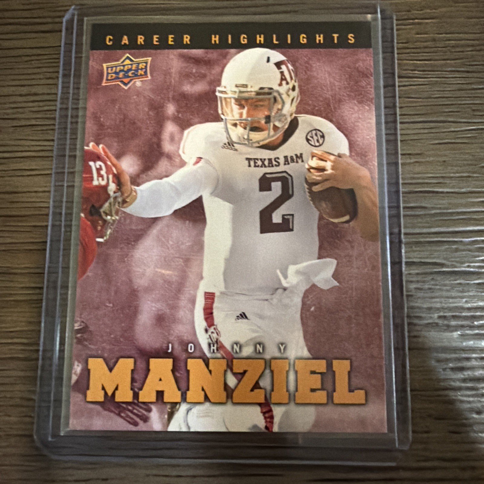 Johnny Manziel Upper Deck #251 Base