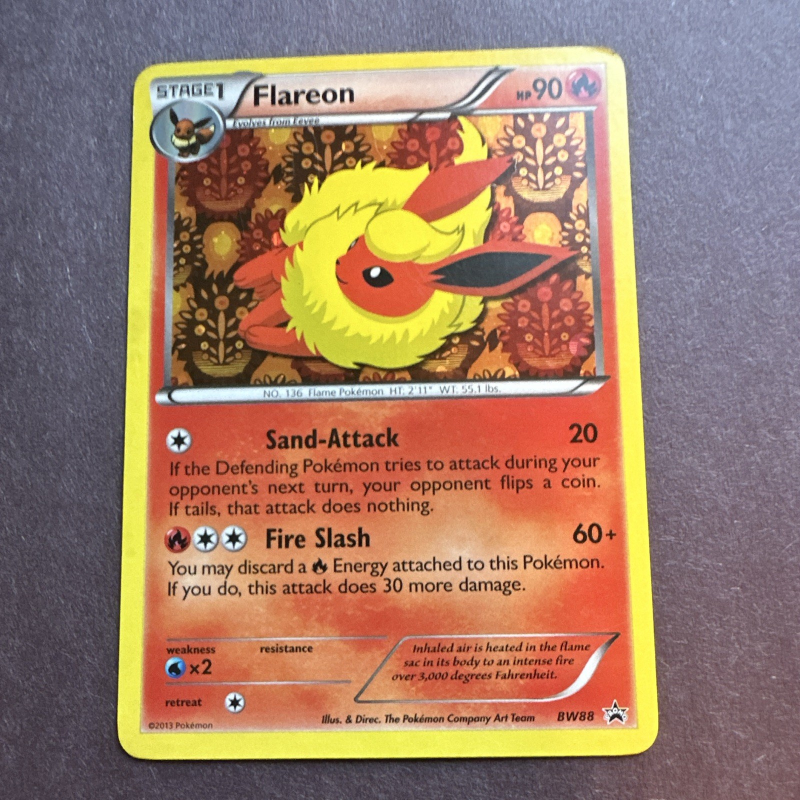 Flareon BW88 Black & White Holo