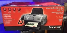 Lexmark X4270 Home Office All In One Fax Machine Scan Copy Print Inkjet •NEW•