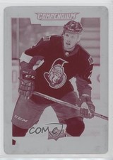 2017-18 Upper Deck Compendium Printing Plate Magenta 1/1 Dion Phaneuf #485 0zu