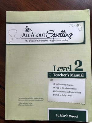 All About Spelling Level 2 Teacher's Manual Marie Rippel