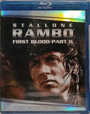 Rambo: First Blood Part II (Blu-ray, 1985) Sylvester Stallone - New, Sealed!