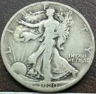 US 1920-S Walking Liberty Half Dollar  **