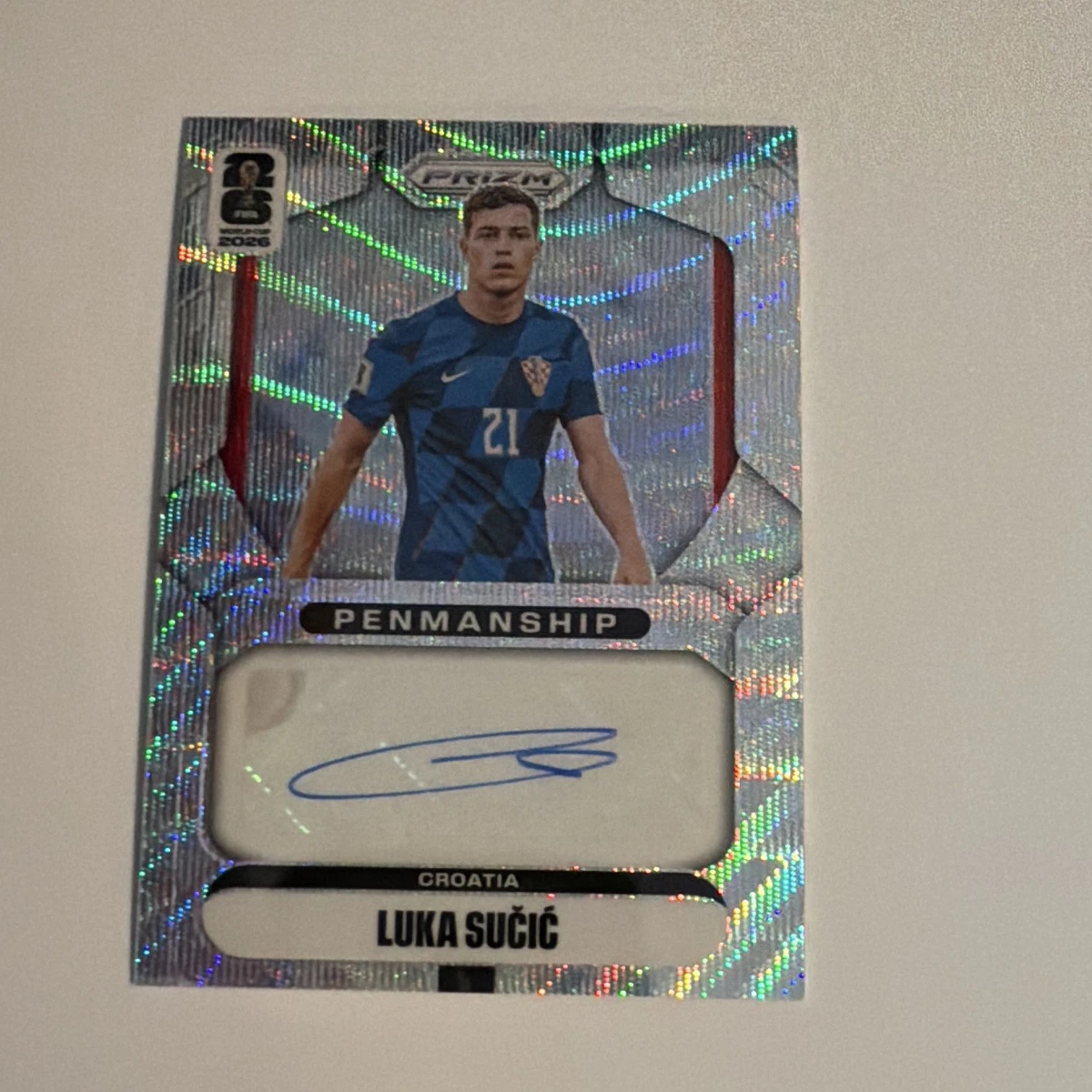 FIFA World Cup Soccer Croatia Autographed Sports Trading Cards