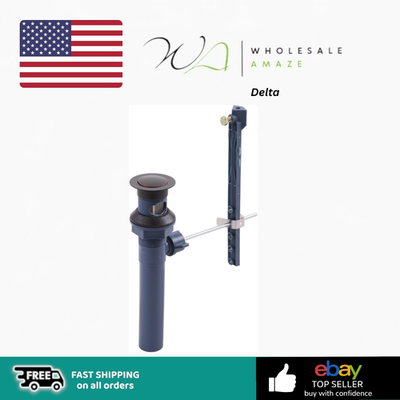 #ad Delta Faucet RP62472OB Plastic Pop Up Assembly Less Lift Rod Oil Bronze $35.99