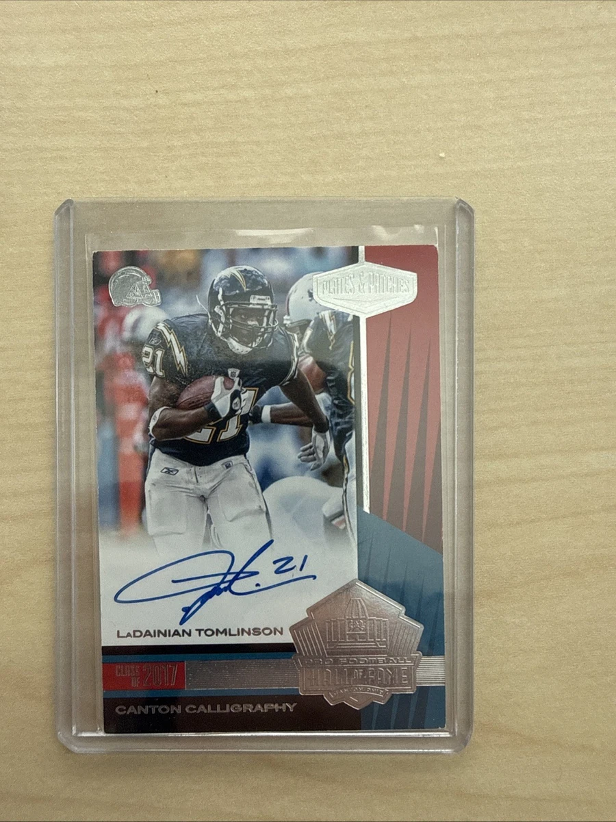 その他 Bowman Relics Auto LaDainian Tomlinson LaDainian Tomlinson Football Autographed Sports Trading Cards for
