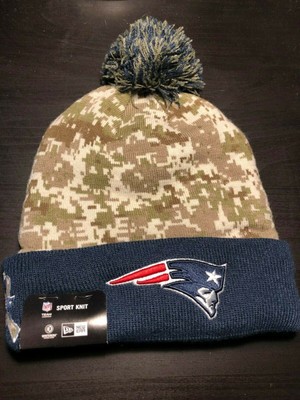 patriots salute to service beanie