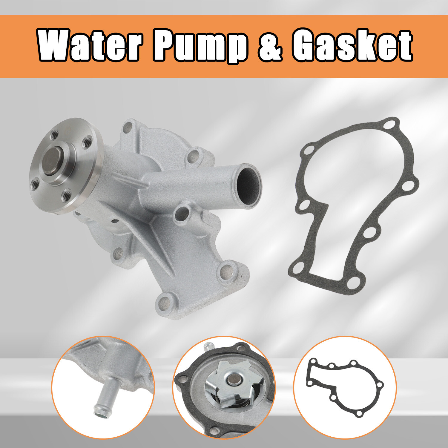 Water Pump & Gasket Replacement Fits for Cummins Onan RV Diesel Generator