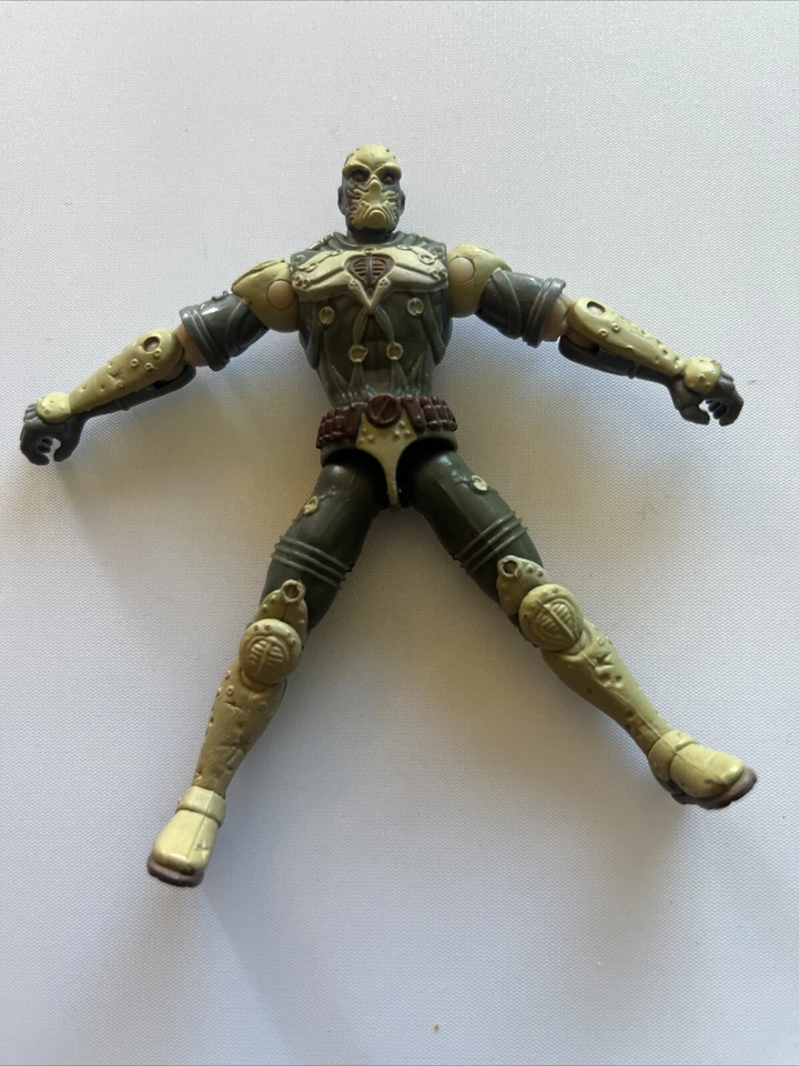 Sand Viper v1 2003 con rifle Cobra Desert Hasbro GI G.I. Figura de acción Joe ARAH Foto 3 de 3