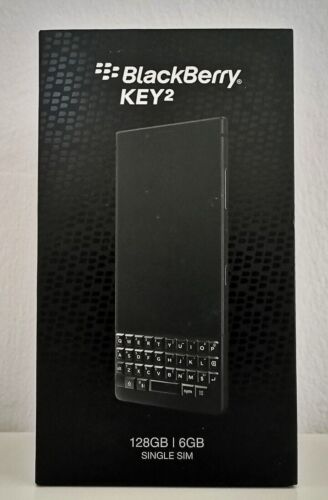 BlackBerry KEY2 BBF100-9 6GB + 128GB Android 8.1 Single SIM - sealed and genuine - 第 1/3 張圖片