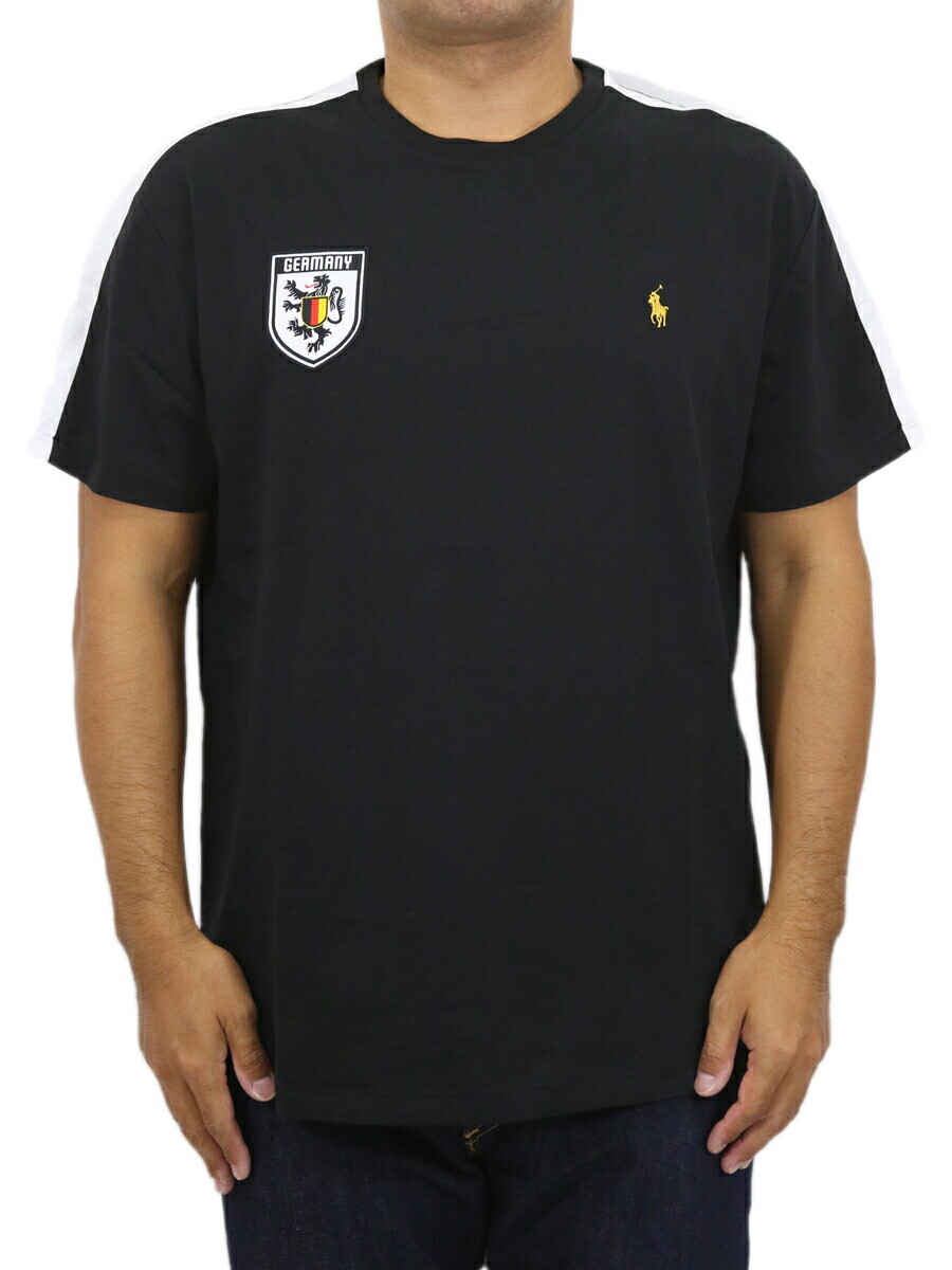 Polo Ralph Lauren Crewneck Country Classic Fit T-Shirt Tee - Germany with Patch