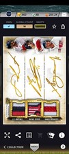 Digital Boston Red Sox Triple Threads 2020 Triple Signature Relic