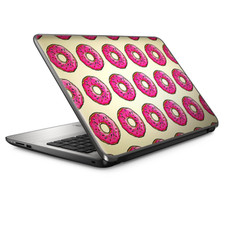 Universal Laptop Skins Wrap for 14" - Pink Sprinkles Donuts