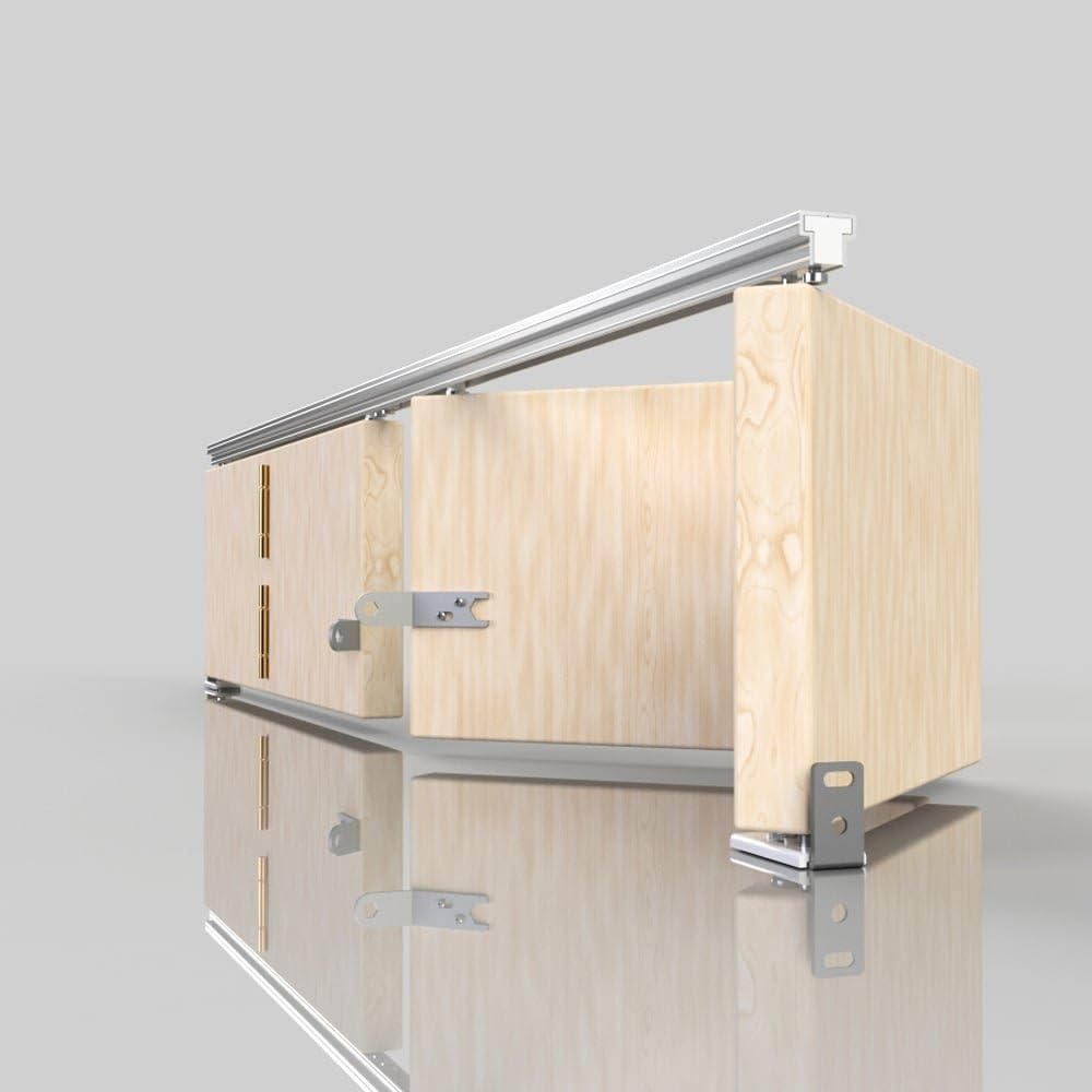 Bi Folding Bifold Sliding Interior Door Track Gear Kit Building