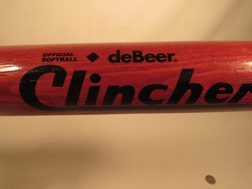 Vintage J De Beer & Son Double Header Official Clincher Softball F12