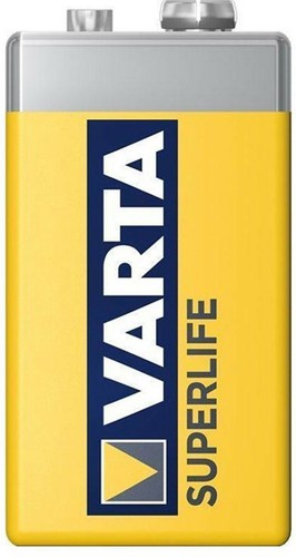 2x Varta Superlife 9V Zink-Kohle Batterie im 1er Blister 2022 (2x 1er Blister) - Bild 2 von 2
