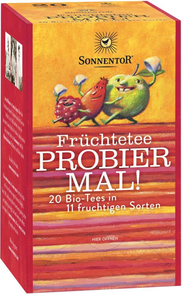 Sonnentor Bio Früchtetee-Probier Mal (47g) Probierset Teeset Tee fruchtig