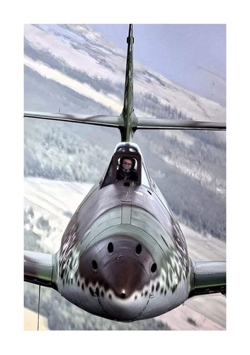 Messerschmitt Me 262 1 A4 póster fotográfico con elección de marco - Imagen 2 de 4