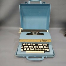 VINTAGE 1960'S WESTERN STAMPING SECRETARY KID TYPEWRITER MADE JAPAN  thumbnail