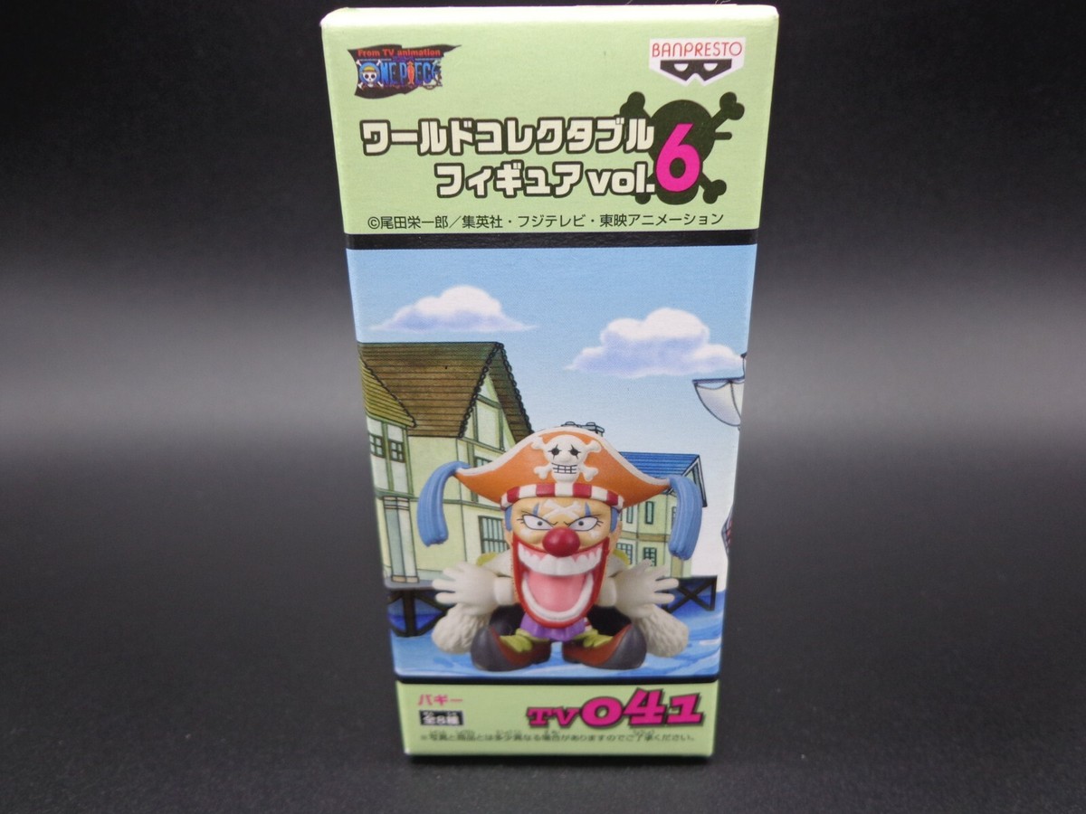 BANPRESTO ONE PIECE World Collectable Figure Vol.6 BUGGY TV 041 